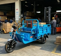 Tricycle électrique multifonctionnel à quatre roues, pour la vente ambulante, le transport de marchandises en ascenseur et l'entreposage