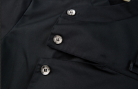 Vêtements de travail de chef Qualité supérieure Unisexe Restaurant Vêtements de travail à manches courtes Polyester Coton Chef Uniforme avec tablier et veste