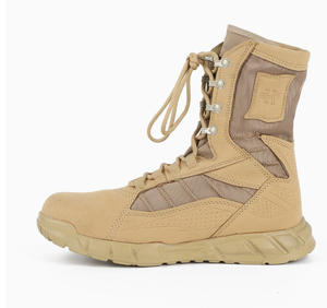 Bottes d'été légères en EVA, couleur café, kaki, noir, semelle super légère, pour temps chaud, chaussures de combat personnalisées, noir, kaki, marron. - Product Image 2