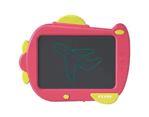 لوحة كتابة LCD جديدة مقاس 8.5 بوصة برسومات كرتونية للأطفال على السيارة لوحة رسم بها إشارات ملونة