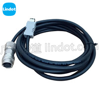 Nouveau servomoteur Delta A3 ACS3-CAEN3005 avec câble flexible à paire torsadée et encodeur incrémental, en matériau PUR, noir/argent/gris