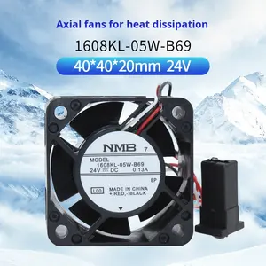 1608KL-05W-B69ลมพัดพลาสติก24V DC 0.13A ยนต์ปรับแต่งได้ - Product Image 3