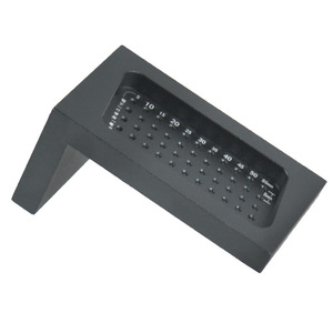 Lingxian Woodworking Marking Tool Aluminum Alloy T-Rule 50 Cm Hole Fixing Ruler For Precision Measurement - Product Image 1