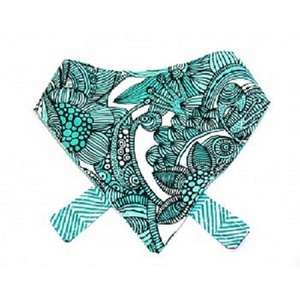 Custom White <b>Dog</b> Bandana Triangle Scarf Pet <b>Neckerchief</b> Solid Color Party Wedding Holiday Apparel - Product Image 6