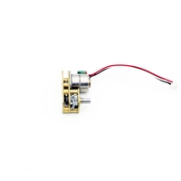 Moteur pas à pas micro à aimant permanent 5.0V CC, arbre en D de 3.0mm, couple élevé, mini 10mm, avec boîte de vitesses 1000:1