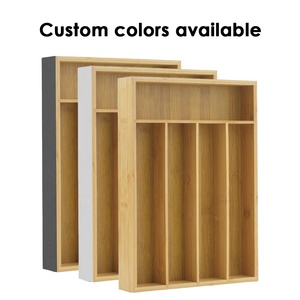 <span class=keywords><strong>Plateau</strong></span> rond en bois, <span class=keywords><strong>plateau</strong></span> en bambou non fini avec étagères pour huiles, plateaux de rangement décoratifs en vrac - Product Image 1