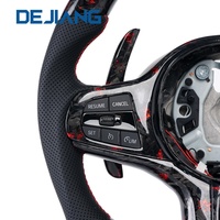 Volant en fibre de carbone forgée avec LED pour BMW G30 G20 G32 G01 G02 G28 G31 G87 M3 M4 M5 M6 avec chauffage, haute qualité, M-Sport