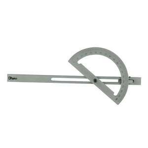 TTAKE SM5400050120040 Transportador de ángulos con varilla deslizante Transportador de ángulos con varilla deslizante en acero no deformable, cromado mate. Escala - Product Image 1