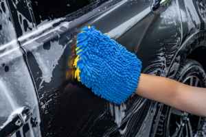 Maxshine Gants de lavage de voiture en chenille <span class=keywords><strong>double</strong></span> face pour le detailing automobile - Product Image 4