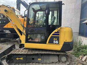 Excavatrice Komatsu PC56-7 d'occasion de haute qualité, faible nombre d'heures, à vendre à Shanghai - Product Image 3
