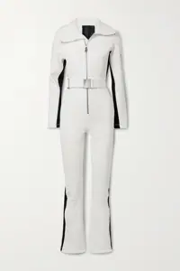 Fashion Design High End Weatherproof Slim Fit Custom Ski Suit Once Piece Ski Jumpsuit
