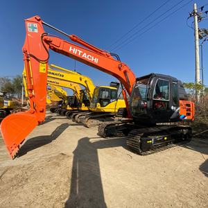 Excavadora Hidráulica Mini de Orugas HITACHI ZX120 de 12 Toneladas, Importada Original, Envío Gratis, Segunda Mano, para Jardinería - Product Image 1