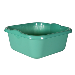 Cubo Cuadrado de 14 Litros, Verde, PP, Multiusos, Diseño Simple, para Almacenamiento y Limpieza - Product Image 1