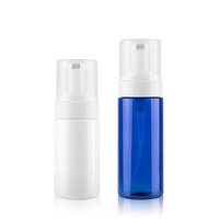 Lot de bouteilles en plastique pour le visage, 5 pièces, emballage de 100ml, 150ml, 200ml, savon liquide, mousse, distributeur de savon, pour animaux domestiques, rose