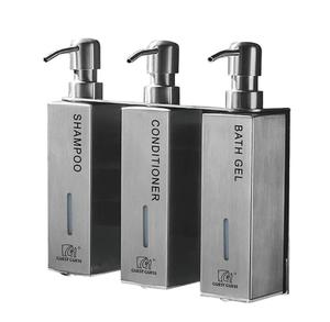Distributeur de savon liquide mural en acier inoxydable 304 de haute qualité pour hôtel Distributeur de bouteille mural Savon liquide - Product Image 1