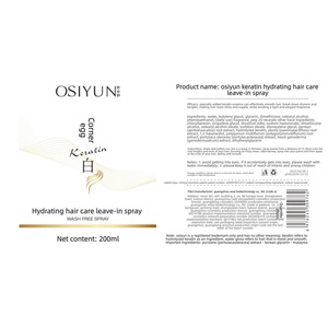 Osi Rhyme Hair Care No-Wash Spray Damaged Dry Hair Keratin Essence Smooth Repair Anti-Frizz Strong Hold Hair <b>Conditioner</b> - Product Image 5