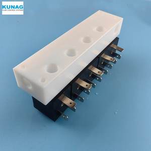 Conjunto de Válvula Solenoide de PTFE Tipo 4001-A5 con 1 Entrada y 5 Salidas, 5 Entradas y 1 Salida - Product Image 3