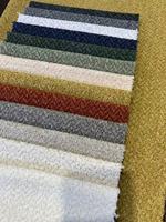 Tissu uni CHENXIN CX191 100% polyester bouclé chenille jacquard tissé respirant poids moyen 300g/m largeur 57/58 pouces pour canapés
