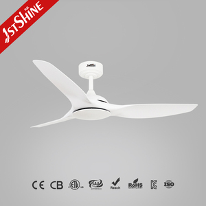 1stshine ventilateur de plafond maison 52 pouces pales en plastique couleur blanche télécommande intelligente ventilateur de plafond DC - Product Image 2