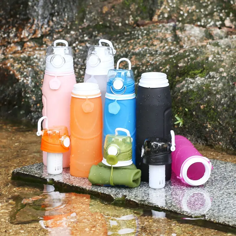 Botella multicolor Hiking Sport Gym Cycling Pressureless Ultra Filtration lifesaver water filter bottle water purifier