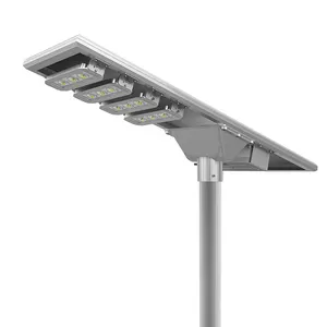 Commercial Led Solar Lamp In Smart City Outdoor All In 1 Waterproof Aluminum Integrated Led Solar Street Light Street Lamp