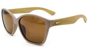 النظارات الشمسية الجديدة الأكثر مبيعًا من خشب الخيزران ، العلامة التجارية الخاصة بك ، النظارات الشمسية المستقطبة المصنوعة يدويًا من الخيزران - Product Image 3