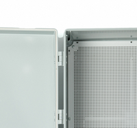 Boîtier électrique en plastique ABS durable 340*240*155mm Boîtier électronique et instrument étanche avec rabat à boucle