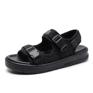 <span class=keywords><strong>Sandalias</strong></span> de Playa Unisex Extra Grandes al por Mayor, con Tiras de Velcro, Antideslizantes, para Exteriores, Tallas Grandes 36-48, Calzado de Verano - Product Image 2