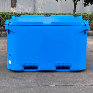 Công Suất Lớn 1000L <span class=keywords><strong>Rotomolded</strong></span> Mát Hộp Thân Thiện Với Môi Nhiệm Vụ Nặng Nề Cá Cách Điện Hộp Cho Hải Sản - Product Image 3