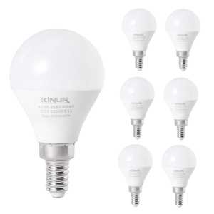 Petite ampoule LED A15 E12 6 watts, lumière de ventilateur LED non dimmable, lumière du jour 5000K, ampoule d'appareil avec équivalent 60W, alimentation CA - Product Image 1