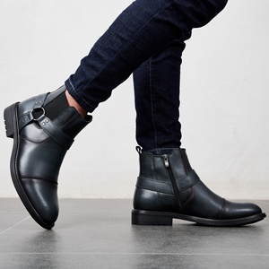 Botas <span class=keywords><strong>Ark</strong></span> Bird Nuevas de Cuero Genuino hasta la Pantorrilla para Hombre, Impermeables, Antideslizantes, Casuales, Talla Grande para Comercio Transfronterizo - Product Image 3