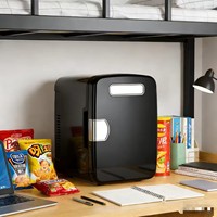 Réfrigérateur de voiture USB portable, mini-réfrigérateur extérieur ABS à double cœur de refroidissement 5L pour congélation et réfrigération, idéal pour la maison, le dortoir et le bureau