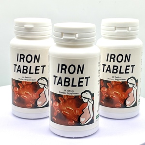 Compresse di <span class=keywords><strong>ferro</strong></span> con integratori di acido folico per adulti per donne <span class=keywords><strong>in</strong></span> gravidanza - Product Image 1