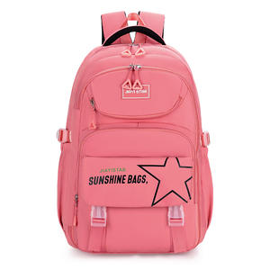 Junior High School Students Stylish Girls <b>Backpack</b> Bag,<b>black</b> Colour College New Style School Bags for Girls - Product Image 4