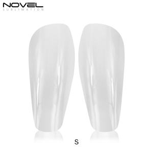 Protège-tibias en fibre de carbone vierge pour impression personnalisée par sublimation, avec mousse souple de haute qualité - Product Image 2