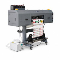 Imprimante hybride UV à jet d'encre industrielle à plateau plat de 600 mm, best-seller, avec 3 à 4 têtes d'impression EPS0N I3200-U1