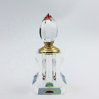 Bouteilles d'huile essentielle de parfum en verre de cristal de remise à neuf vide de forme de corps de femme de décoration de maison de mode 3ml