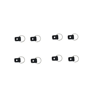 Lot de 8 boucles en D en acier inoxydable, accessoire pour kayak, usage universel pour les loisirs de plein air, quincaillerie durable - Product Image 5