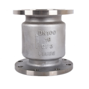 SONGO DN80 3 pulgadas PN40 brida final silencioso acero inoxidable 304 CF8 de no retorno de elevación vertical de válvula de retención - Product Image 4