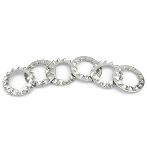 Arandela antivibración de acero inoxidable, arandela de bloqueo dentada interna din6798, arandela de bloqueo de dientes intestinales, de acero inoxidable, 2 unidades - Product Image 5