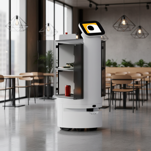 Robot Intelligente con Intelligenza Artificiale / Robot per Consegna Cibo / Robot Simile all'Umano con Ricarica Automatica Controllato da App - Product Image 1