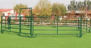 Paneles de valla de paddock redondos galvanizados en caliente personalizados para caballos/recintos de caballos de granja baratos Panel de corral/Panel de patio de caballos - Product Image 6