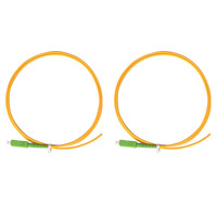 SC/APC Fiber Optic Patch Cord Simplex 0.9mm FTTH Fiber Pigtail 1m Single G657A1