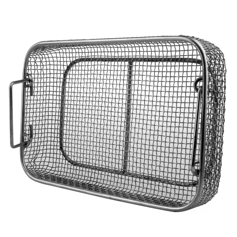 Modern Stainless Steel Storage Basket with