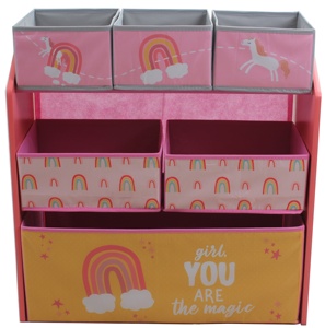 Toffy & Friends en bois enfant étagère boîte de <span class=keywords><strong>rangement</strong></span> enfants armoire <span class=keywords><strong>jouet</strong></span> organisateur enfants meubles enfants chambre meubles - Product Image 2