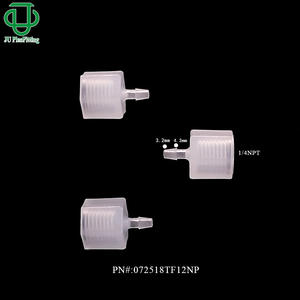 Conector de Tubería de Plástico PP de Goma Recto Interno Roscado de 1/4NPT JU Excelente para Agua y Gas - Product Image 5