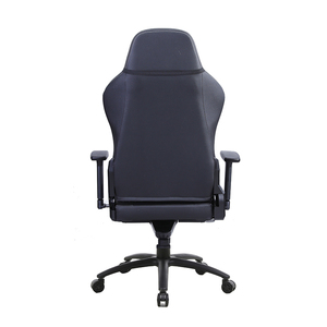 Chaise de jeu d'ordinateur avec style de course et support de dossier haut optimisé pour les configurations de bureau et les amateurs de cuir - Product Image 5