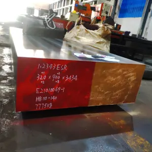 Hot Rolled Or Hot Forged 1.2343 H11 4Cr5MoSiV SKD6 Steel Plate / Block For Forging Die Casting And The Extrusion Of Metals