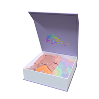 Caja de Regalo de Joyería Ecológica, Personalizada, Magnética, de Papel de Lujo, con Logotipo Impreso