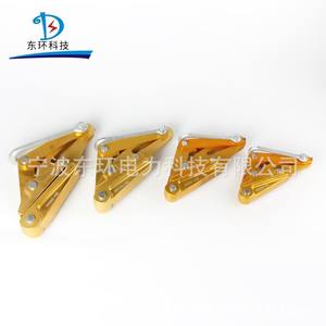 Colliers de serrage sur mesure pour câbles en PVC et en alliage d'aluminium-magnésium – Clips de câblage isolés en alliage - Product Image 3